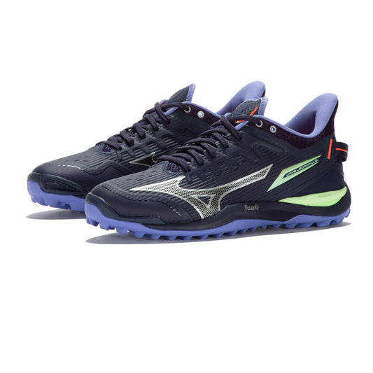 MIzuno Wave Leopardus - Everning Blue/Techno Green