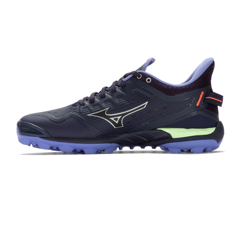 MIzuno Wave Leopardus - Everning Blue/Techno Green