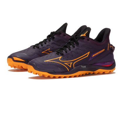 MIzuno Wave Leopardus - PurpleMgic/CarrtCurl/HghRskRed