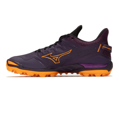 MIzuno Wave Leopardus - PurpleMgic/CarrtCurl/HghRskRed